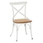 9th & Pike&#174; White Metal Farmhouse Dining Chairs - image 2