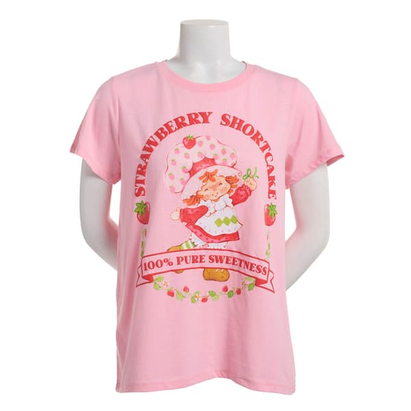 Juniors Freeze Strawberry Shortcake&#8482; Puff Print Graphic Tee