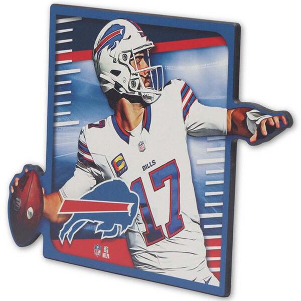 Open Road Bills #17 Josh Allen Player in Motion Sign - Boscov's