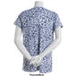 Plus Size Preswick & Moore Short Sleeve Blurred Floral Tee - image 2