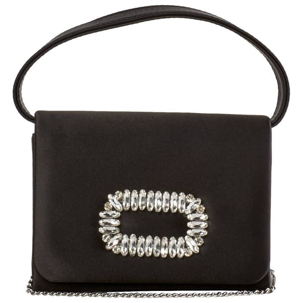 D''Margeaux Evening Bag with Rhinestone Buckle