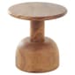 9th & Pike(R) Natural Brown Wood Accent Table - image 1