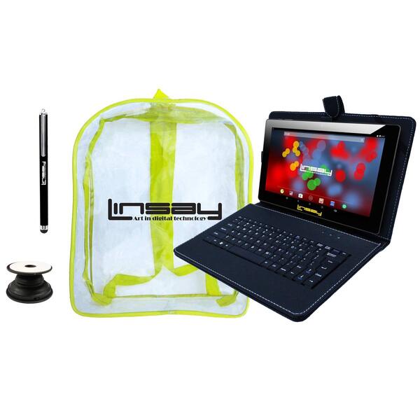 Linsay 10in. Android 12 Tablet with Backpack - image 