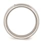 Mens Gentlemen's Classics&#8482; Black Diamond 8mm Wedding Band - image 2