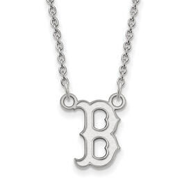 Unisex MLB Boston Red Sox Small Pendant & Necklace