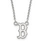 Unisex MLB Boston Red Sox Small Pendant & Necklace - image 1