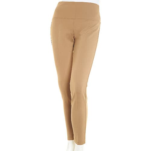 Womens Multiples Gothic Glam Slim-Sation Ponte Leggings - image 