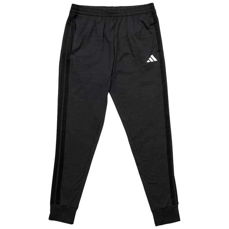Girls adidas® 3 Stripe Mélange Marled Joggers