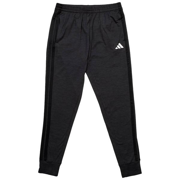 Girls adidas® 3 Stripe Mélange Marled Joggers