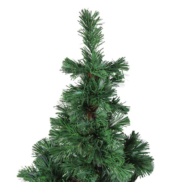 DAK 4ft. Pre-Lit Artificial Spiral Pine Christmas Tree