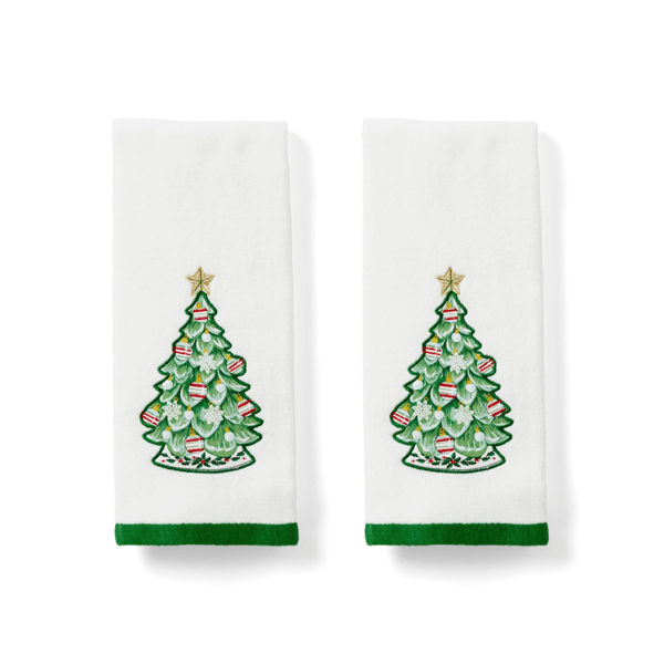 Lenox® Advent Tree Kitchen Towels - Set of 2 - image 