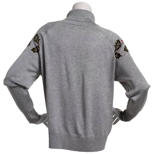 Plus Size Long Sleeve Holly Fair Isle Turtleneck Sweater