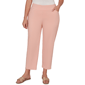 Petite Skye’s the Limit Blooming Pastels Pull On Ankle Pants - image 3