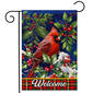 Briarwood Lane Cardinal & Holly Garden Flag - image 1