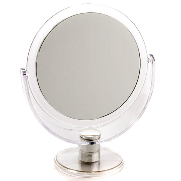 Kole Imports Dual Sided Stand Up Vanity Mirror - image 