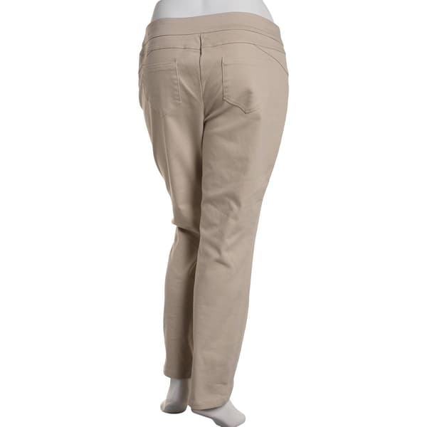 Plus Size Napa Valley Cotton Super Stretch Pants - Average