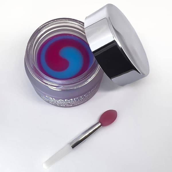 Glampton Raspberry Overnight Lip Mask Kit
