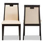 Baxton Studio Evelyn Dining Chairs - Set of 2 - image 5