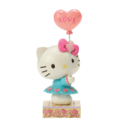 Jim Shore San Rio Hello Kitty Heart Balloon Figuri