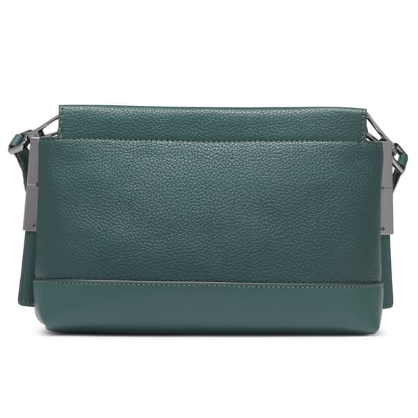 Calvin Klein Bianca Solid Crossbody w/ Snap Closure