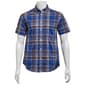 Mens Architect(R) Plaid Weekender Button Down Shirt - Tan/Blue - image 1
