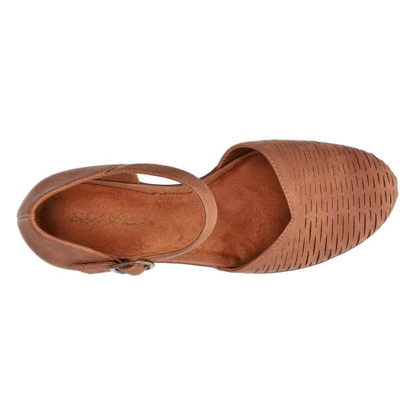 Womens Easy Street Justina Block Heel Sandals