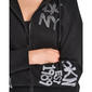 Womens DKNY Sport Graffiti Rhinestone Logo Full Zip Hoodie - image 7