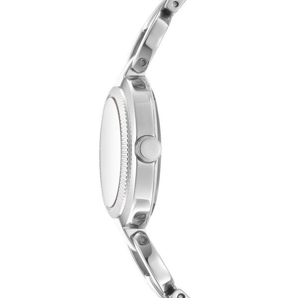 Womens DKNY Open Link Pink Dial Bracelet Watch DK1L162M0025