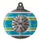 Impact Blue & Green Lighted Christmas Ornament Window Silhouette - image 2