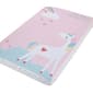 Little Love by NoJo Rainbow Unicorn Mini Crib Photo Sheet - image 1