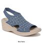Womens BZees Destiny Bright Slingback Wedge Sandals - image 10