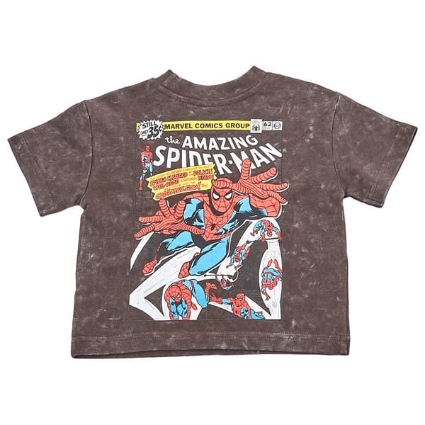Toddler Boy Marvel Spider-Man Marled Tee & Shorts Set