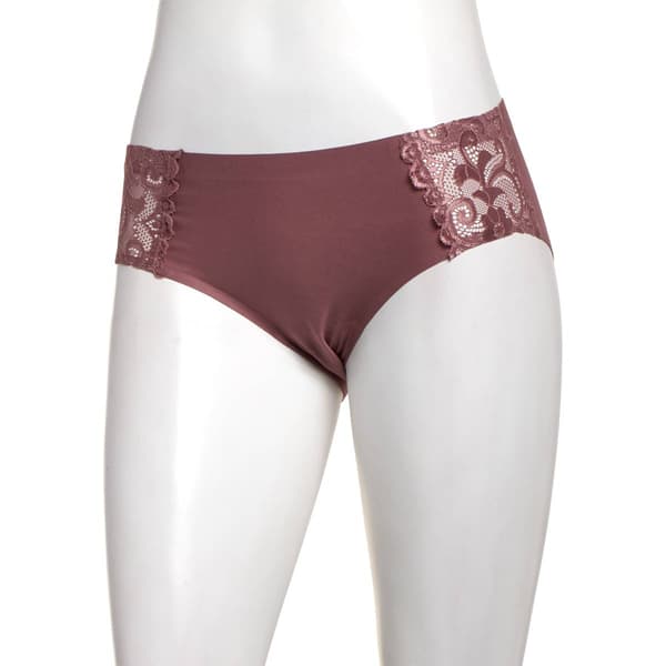 Womens Laura Ashley(R) Micro Laser Hipster Panties - LS3284CS - image 