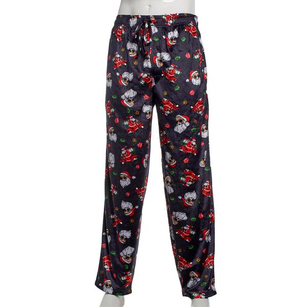 Mens Preswick & Moore(R) Santa Silky Pajama Pants - image 
