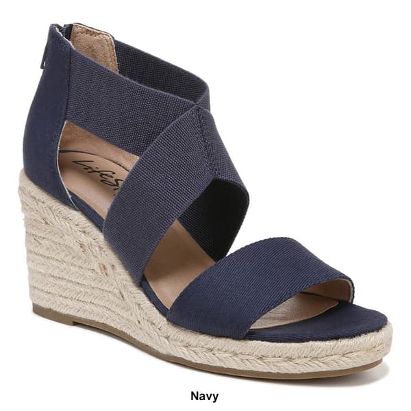 Womens LifeStride Thrive Espadrille Wedge Sandals