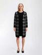 Womens Birch Long Sleeve Plaid Jacket Dress - image 1
