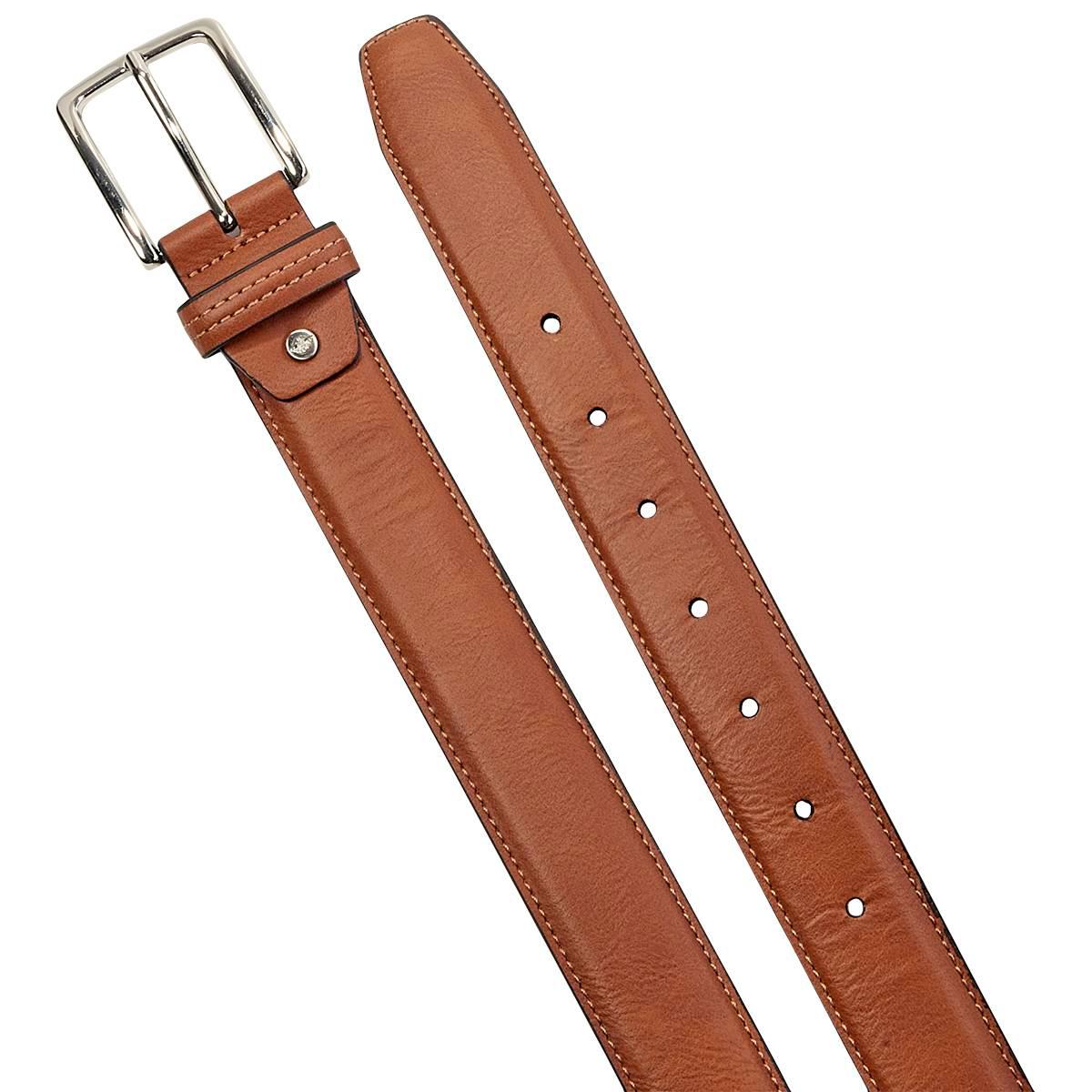 Mens Big & Tall Dockers® 35mm Drop Edge Belt with Tab