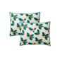 Hallmark Green Poinsettia 3pc. Holiday Quilt Set - image 4