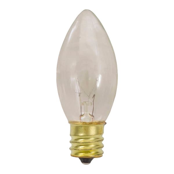 Northlight Seasonal 4pk. C9 Clear Transparent Replacement Bulbs