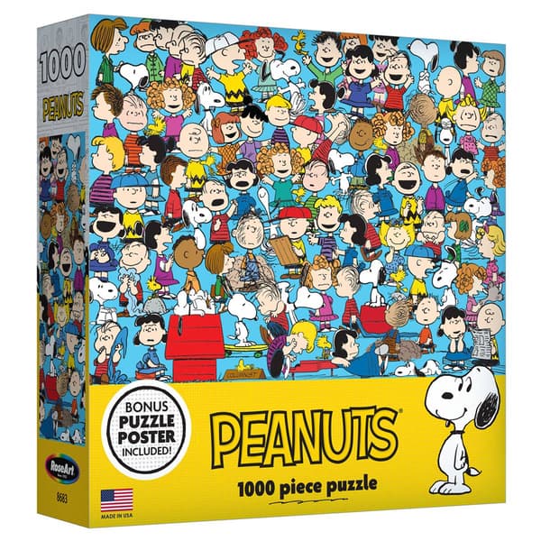 Cra-Z-Art(tm) Peanuts 1000pc. Cast of Characters Puzzle - image 
