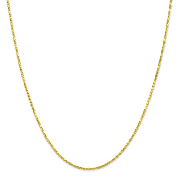 Gold Classics(tm) 10kt. 20in. Parisian Wheat Chain Necklace - image 