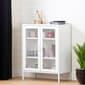 South Shore Crea Metal Mesh 2-Door Accent Cabinet - image 2