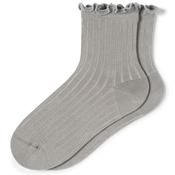 Womens HUE® Sheer Rib Anklet Socks - image 