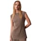 Womens Calvin Klein Short sleeve Plisse Boat Neck Ladder Tunic - image 1