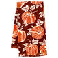 Bounty Etched Pumpkin Dual Kitchen Towel - image 1