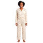 Womens Draper James Bamboo Jersey Dogs Notch Collar Pajama Set - image 2