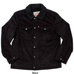 Mens Levi''s® Corduroy Trucker Coat w/Sherpa Lining