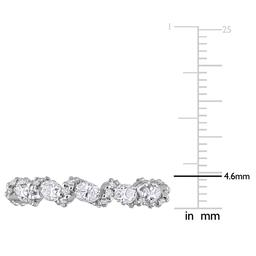 Gemstone Classics™ 1 1/4kt. Dew Moissanite Crossover Band