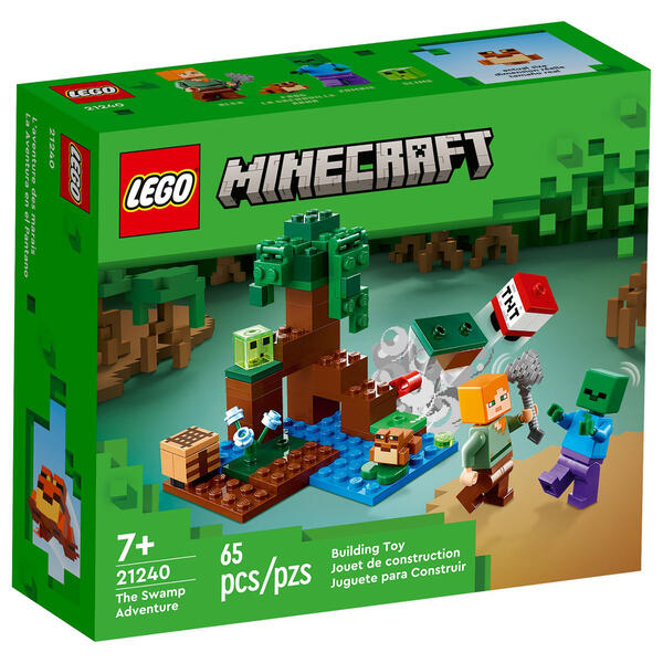 LEGO(R) Minecraft(R) The Swamp Adventure Building Toy - image 