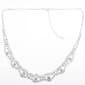 Rosa Rhinestones Crystal Drapes Necklace - image 1